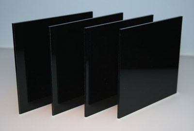 Torplast ABS Levha - 0.75mm kalınlıkta Siyah Polistren Levha (152 x 177cm)
